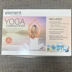 Element Yoga Complete Kit with DVDs and Meditation